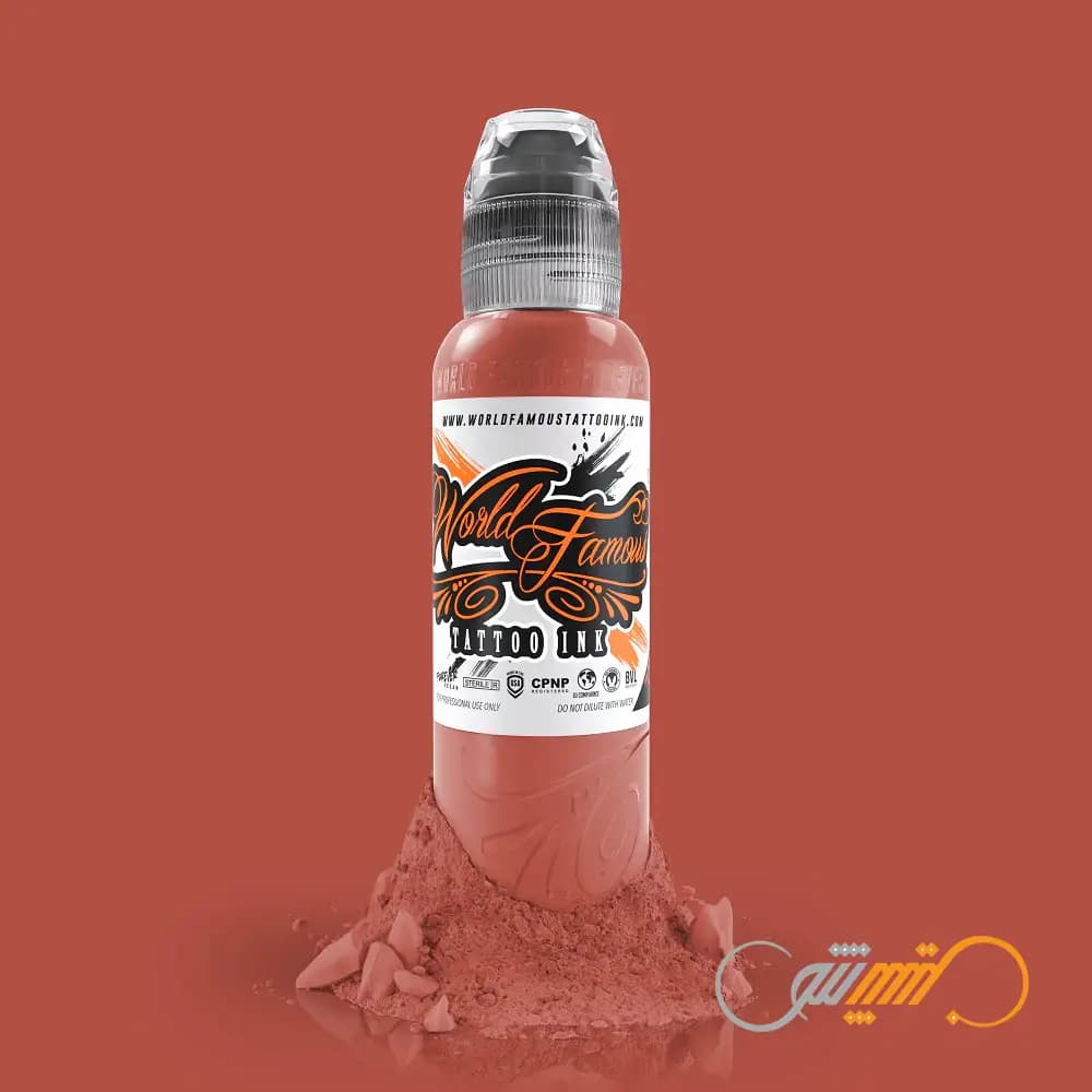 رنگ تتو مارس سند رد ورد فیمس World Famous Mars Sand Red — تصویر ۶