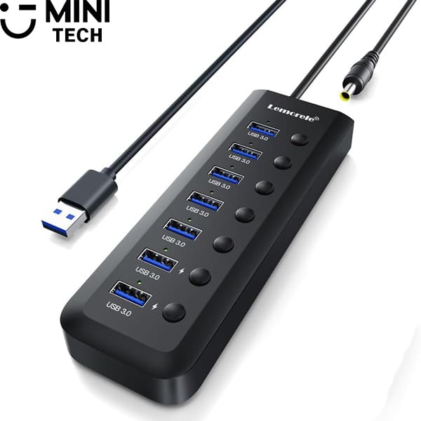 هاب 7 پورت USB3.0 لمورل TC-111 — تصویر ۱۰