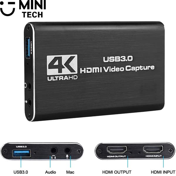 کپچر USB3.0 به HDMI 4K + LOOP مینی تک — تصویر ۶