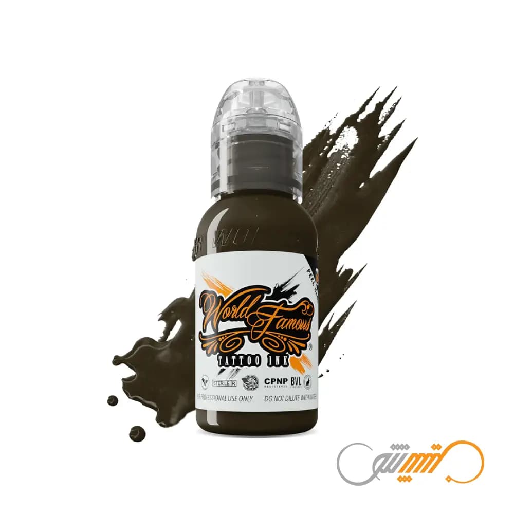 رنگ تتو بروکلین برونز ورد فیمس World Famous Ink Brooklyn Brownstone