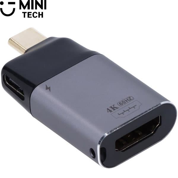 تبدیل تایپ سی به HDMI + PD مینی تک