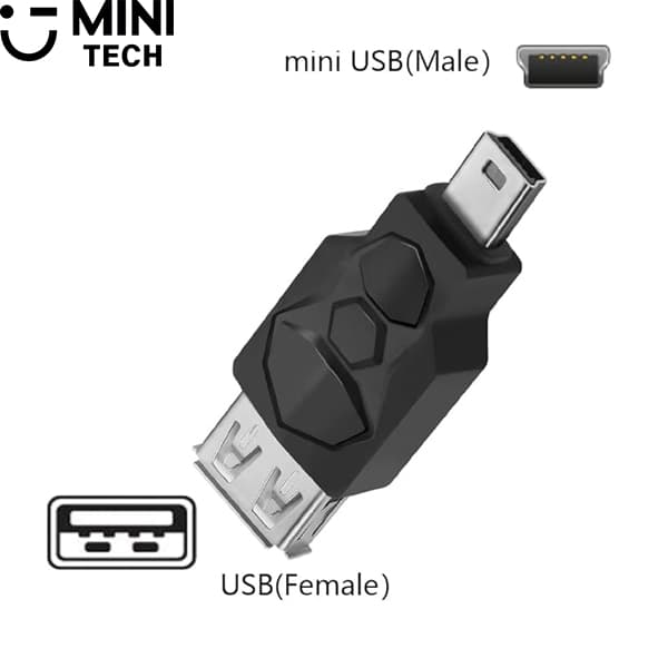 تبدیل OTG Mini USB مینی تک — تصویر ۴