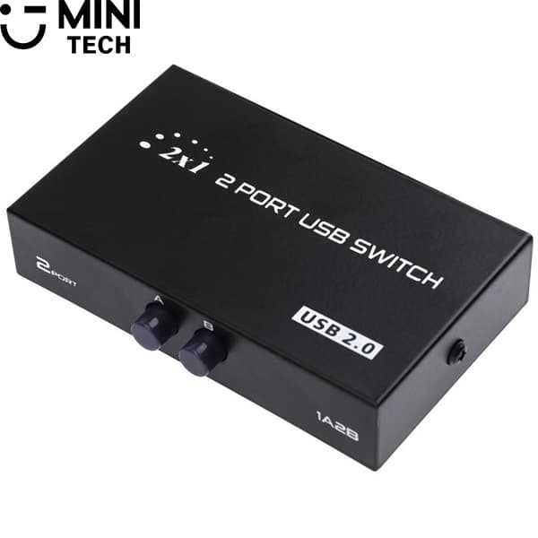 دیتا سوئیچ 2به1 USB پرینتر مینی تک — تصویر ۴