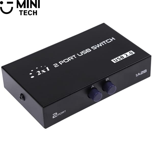 دیتا سوئیچ 2به1 USB پرینتر مینی تک — تصویر ۷