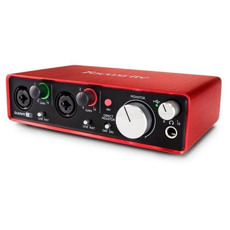 کارت صدای حرفه ای Focusrite Scarlett 2i2 G2