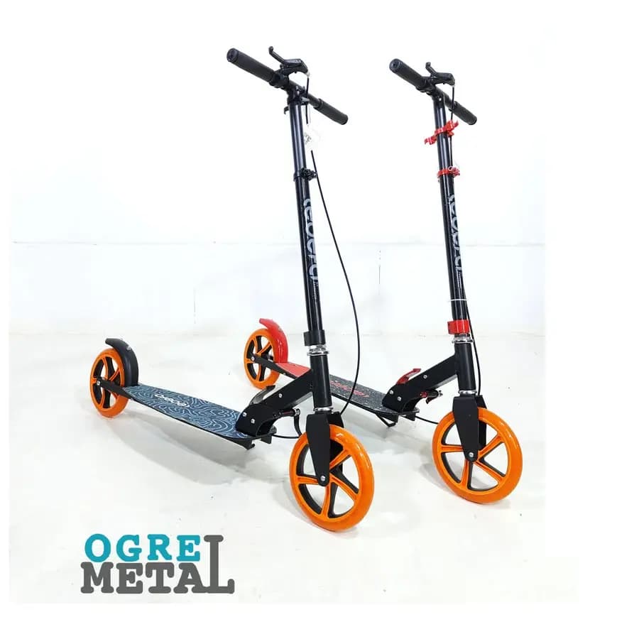 اسکوتر 2 چرخ چراغ دار سایز بزرگ برند لبفا LEBEFA 250MM کد 7412 — تصویر ۵