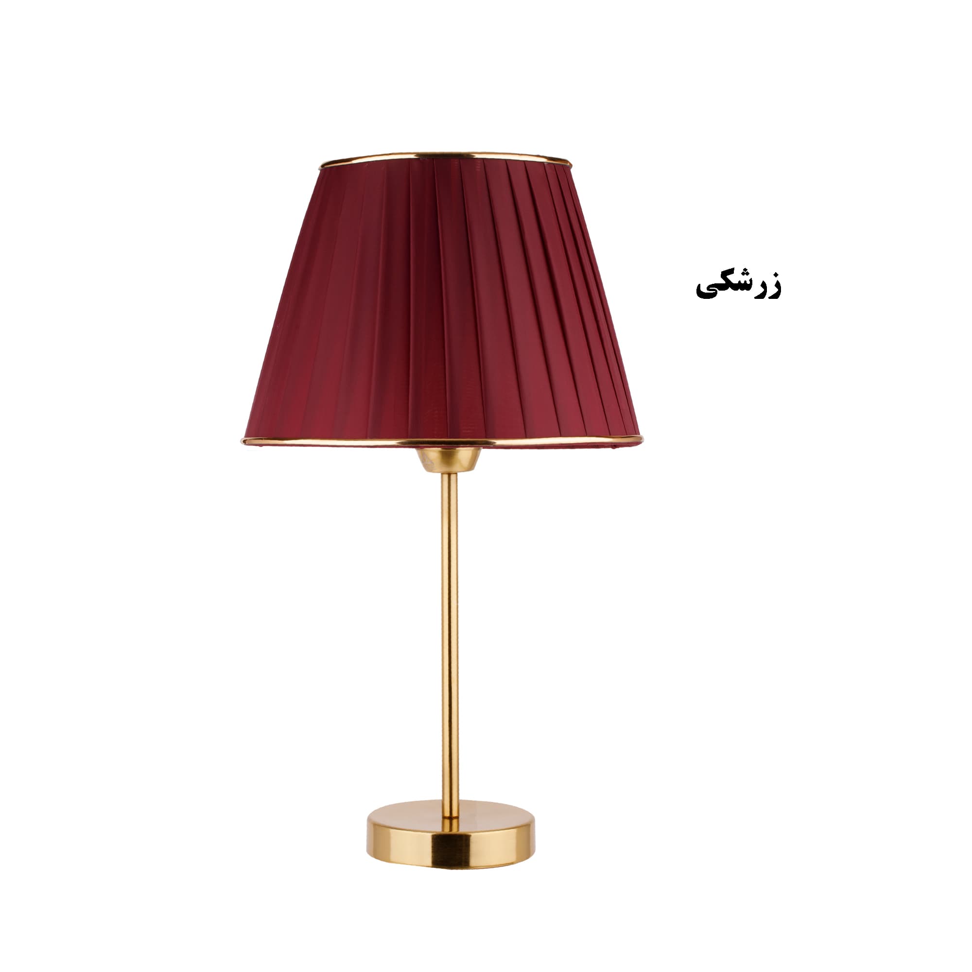 آباژور رومیزی لوتوس لایت مدل راشل زرشکی — تصویر ۶