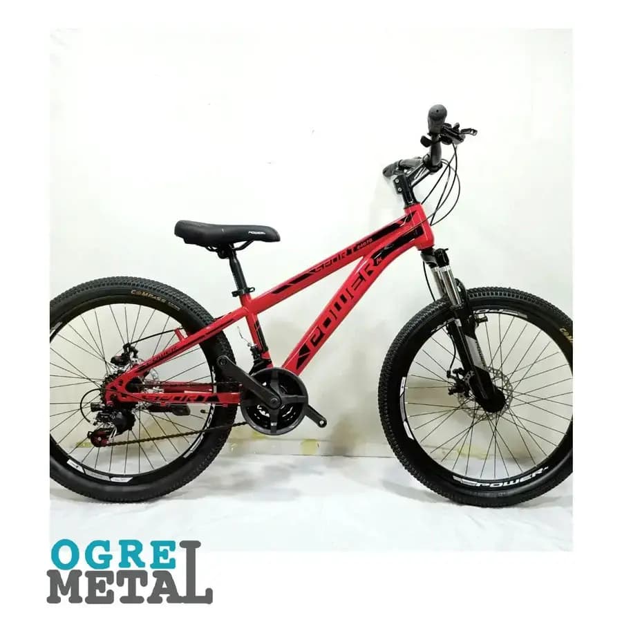 دوچرخه دنده ای پاور سایز 24 مدل SPORT کد 2417 — تصویر ۵