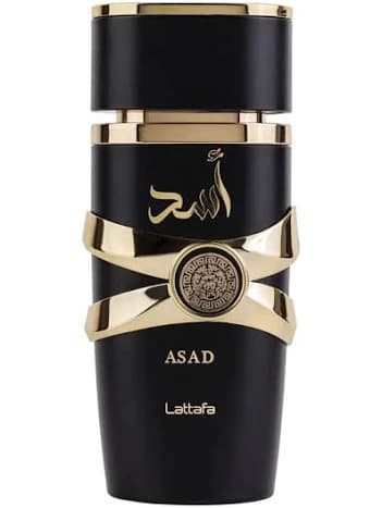 عطر ادوپرفیوم لطافه مدل اسد (مشکی) — تصویر ۲