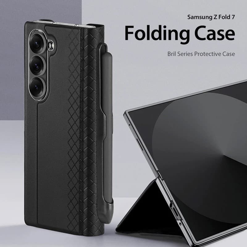 کیف دوکس دوکیس مدل Bril-Pen گوشی سامسونگ Galaxy Z Fold 7 — تصویر ۴