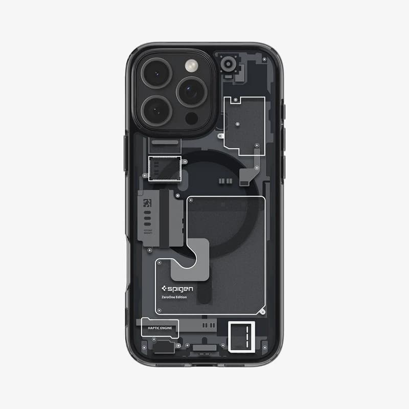 کاور اسپیگن مدل Ultra Hybrid Zero One گوشی اپل iphone 16 Pro Max — تصویر ۲