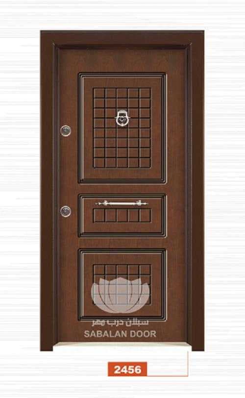درب ضد سرقت سری پنل رستیک کد۲۴۵۶