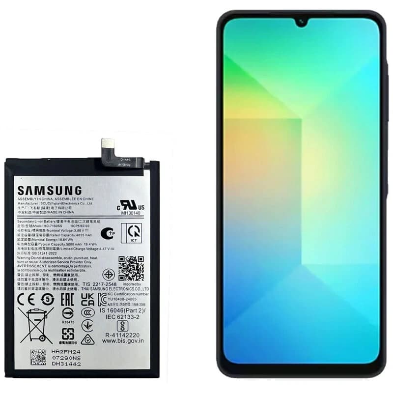 باتری موبایل اورجینال سامسونگ Galaxy A06 HQ-7160SS — تصویر ۶