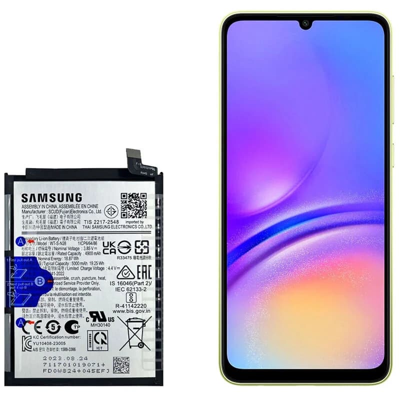 باتری موبایل اورجینال سامسونگ Galaxy A05 WT-S-N28 — تصویر ۶