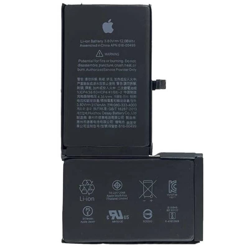 باتری موبایل اورجینال آیفون iPhone XS Max 616-00499