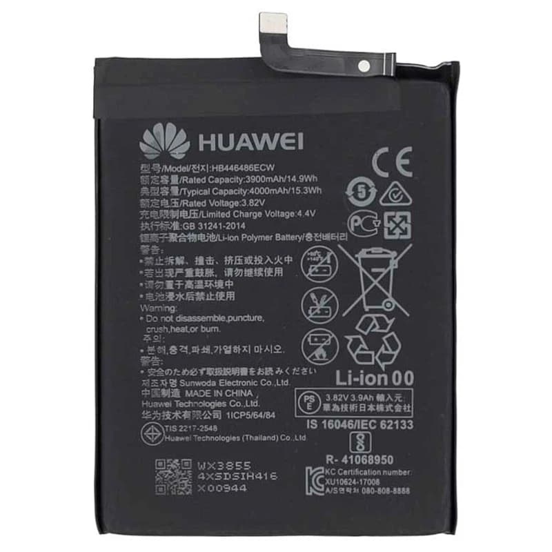 باتری موبایل اورجینال هواوی Huawei Y9s HB446486ECW — تصویر ۴