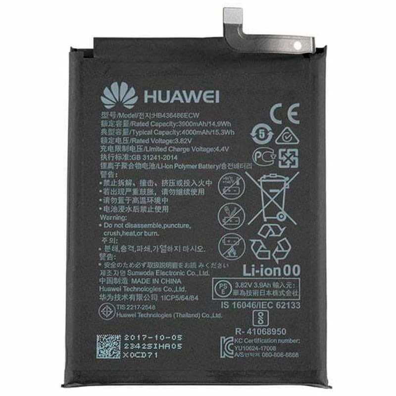 باتری موبایل اورجینال هواوی Huawei Mate 10 Pro HB436486ECW — تصویر ۴