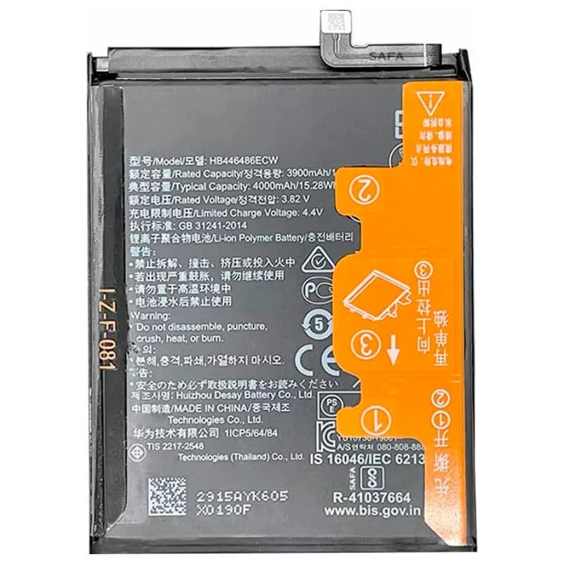 باتری موبایل اورجینال هواوی Huawei Y9 Prime 2019 HB446486ECW