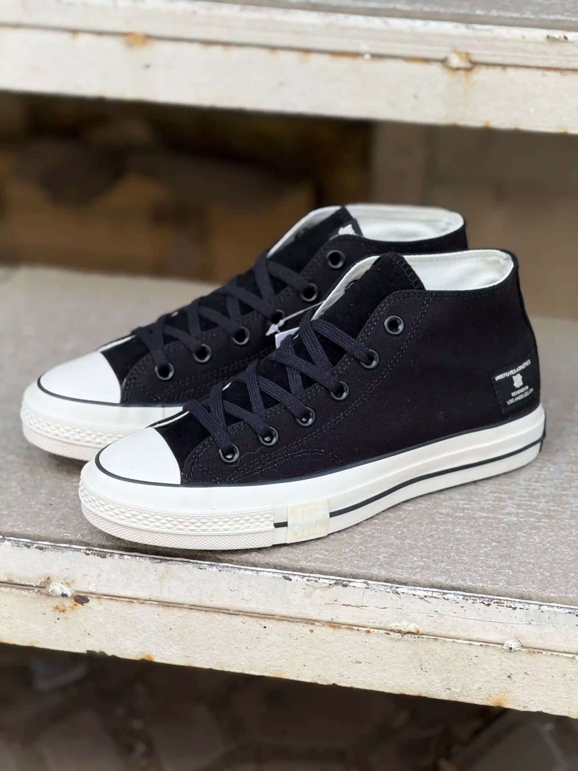 کانورس UNDEFEATED X CONVERSE CHUCK 70 MID- BLACK