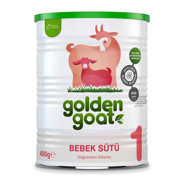 شیر خشک بز گلدن گات Golden Goat شماره 1 وزن 400 گرم