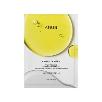 ماسک ورقه ای سرمی آنوا Anua حاوی Vitamin C + Vitamin E حجم 25 میل — تصویر ۳