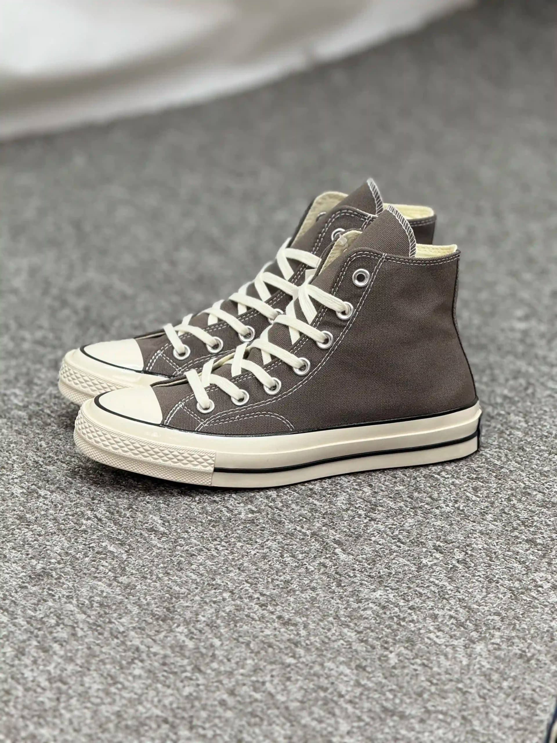 کانورس ساقدار طوسی – Converse Chuck 70 high mason — تصویر ۱۱