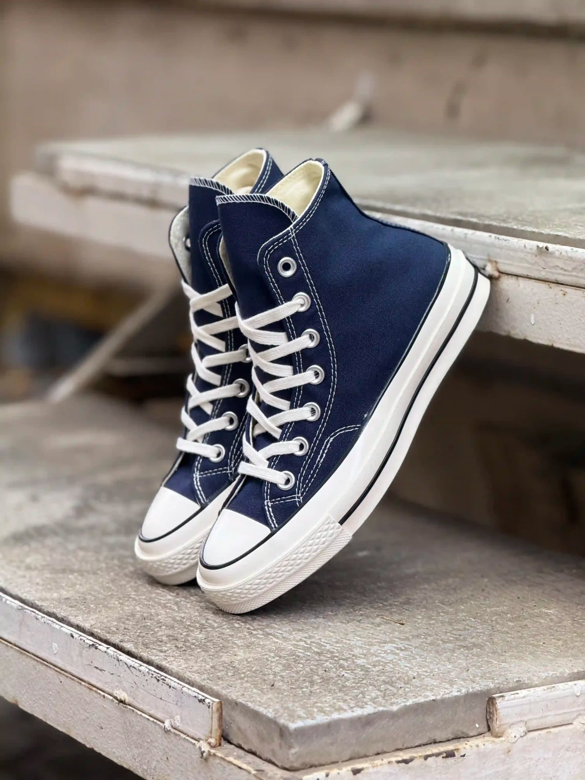 کانورس ساقدار سرمه ای بلوبری – Converse Chuck 70 high obsidian