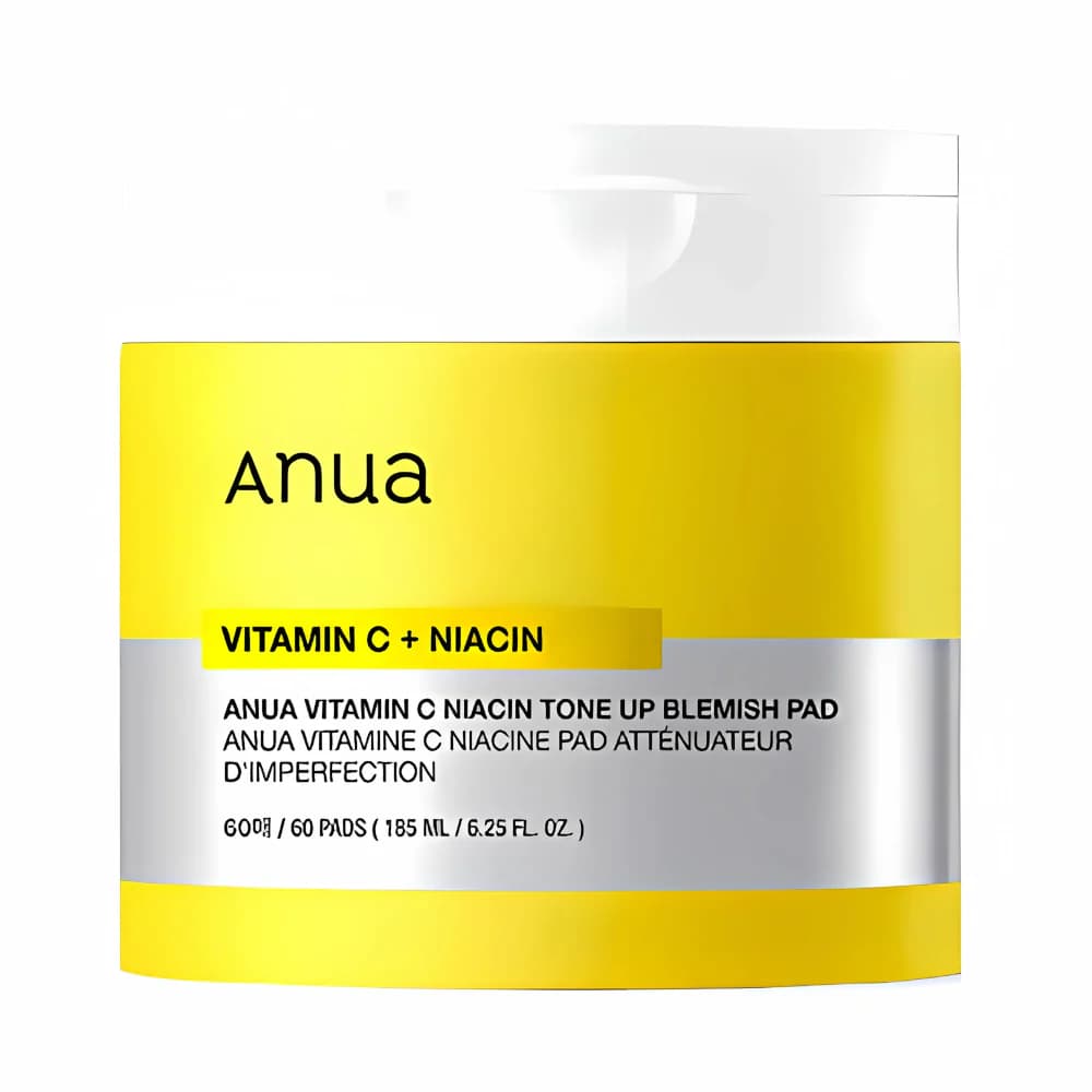 تونر پد آنوا Anua حاوی Vitamin C + Niacin حجم 185 میل — تصویر ۲