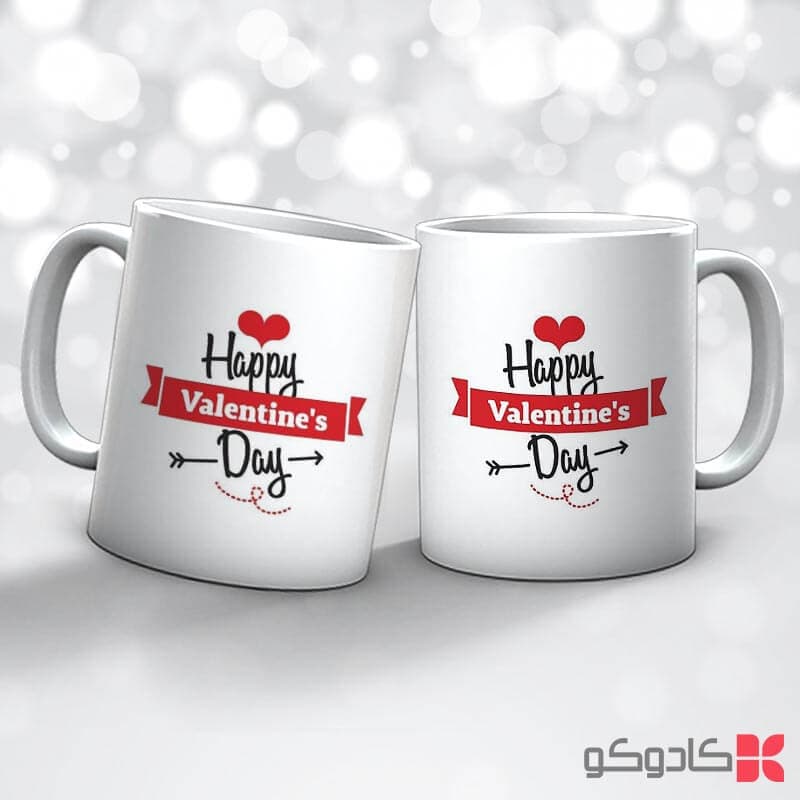 ماگ طرح ولنتاین کد 14065 — تصویر ۲