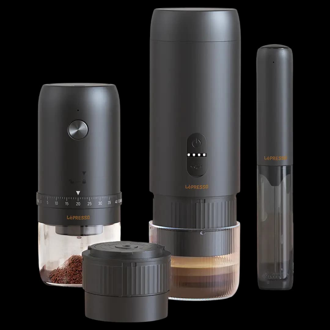 ست قهوه ساز مسافرتی لپرسو مدل Lepresso Brewology Coffee Kit