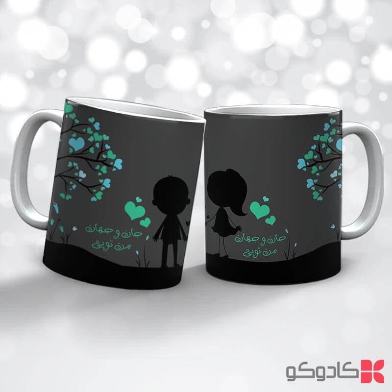ماگ طرح عاشقانه کد 14055