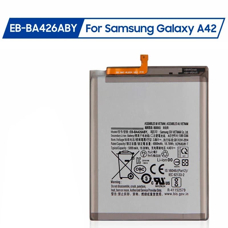 باتری موبایل اورجینال سامسونگ Samsung Galaxy A42 BA426ABY — تصویر ۶