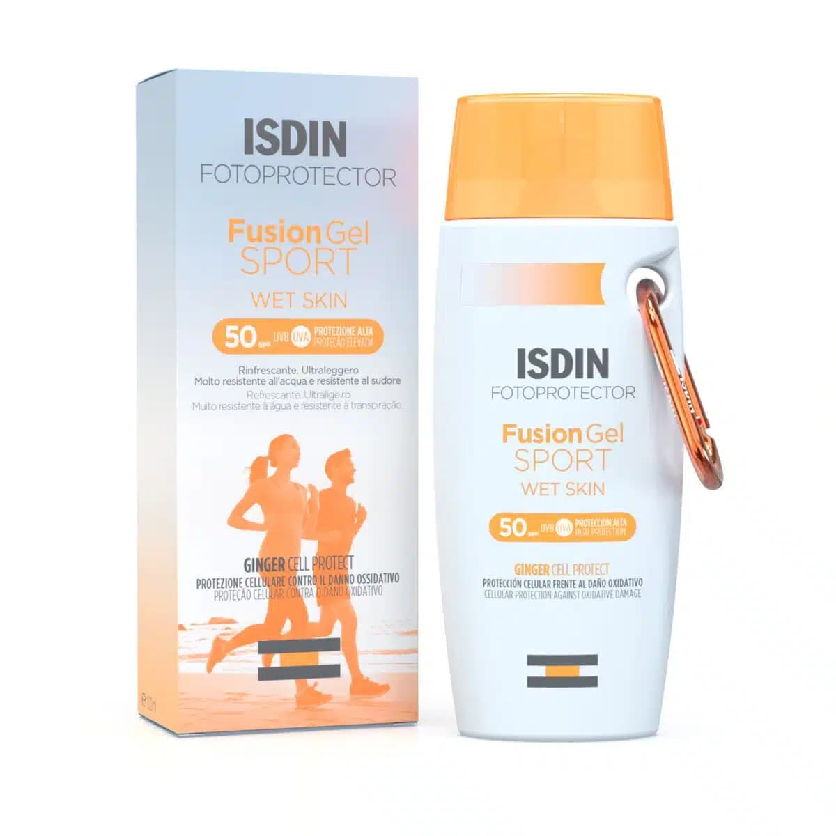 ضد آفتاب ایزدین Isdin اسپرت مدل Fusion Gel Sport حجم 100 میل — تصویر ۲