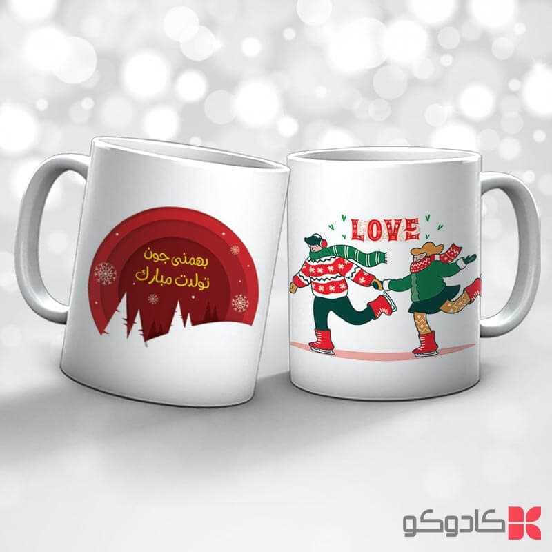 ماگ تولد بهمن ماه کد 11009