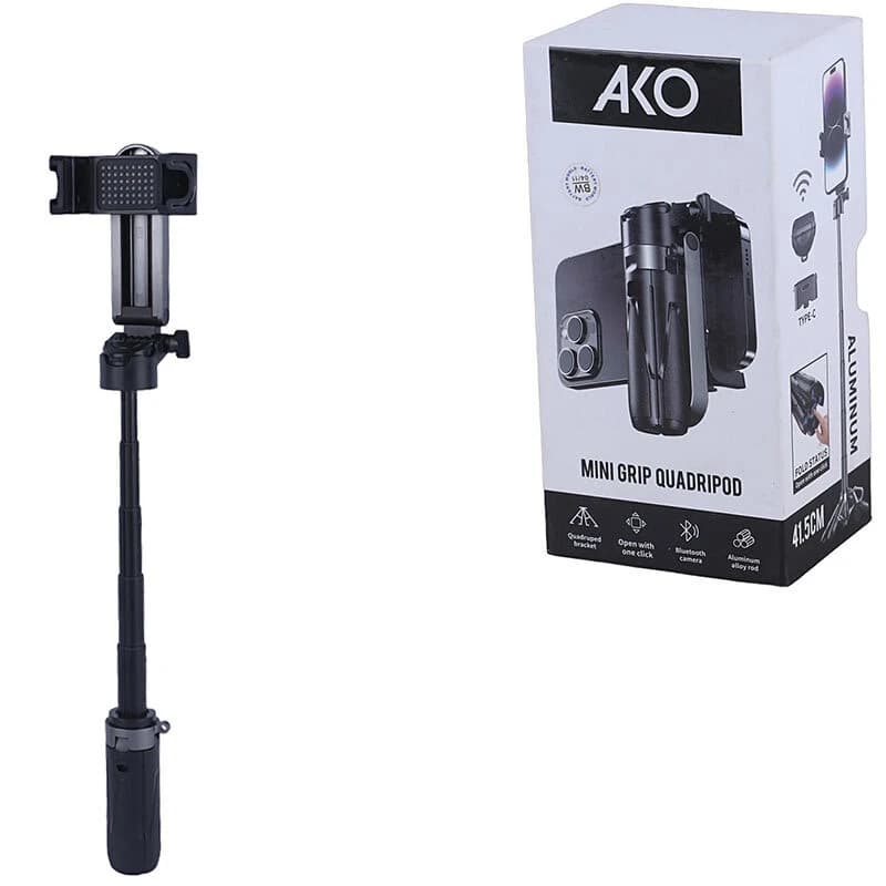 سه پایه و مونوپاد بلوتوثی ای کی او AM-10 — تصویر ۱۰