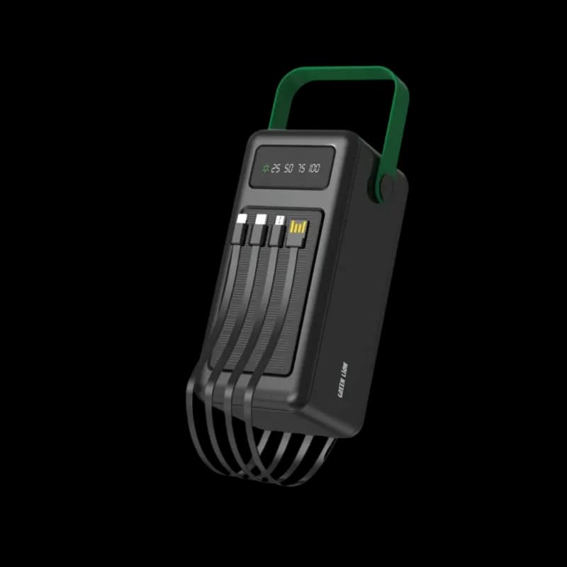 پاوربانک خورشیدی 80000 گرین لاین Green Lion Solar Max Power Bank GNSLRPB80KBK — تصویر ۸