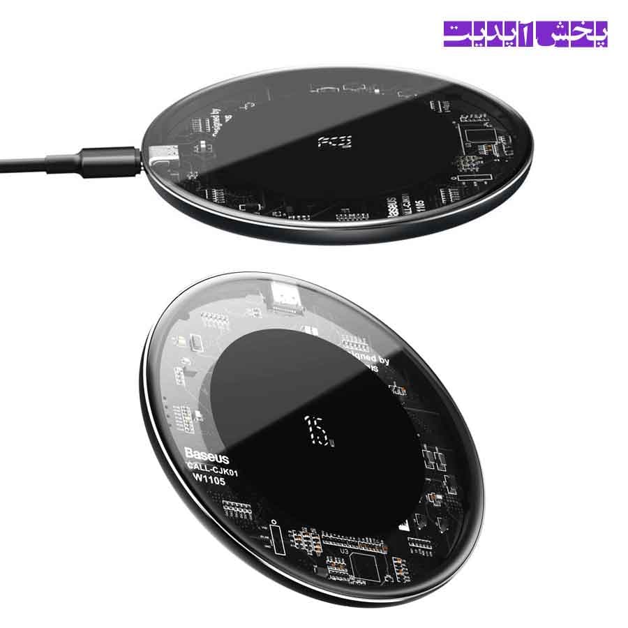 شارژر بیسیم فست شارژ بیسوس Baseus BSWC-P10CX 15W — تصویر ۲