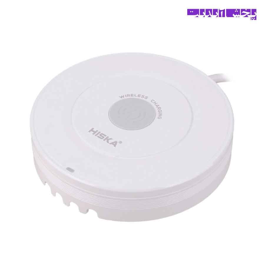 شارژر بیسیم فست شارژ 4 پورت هیسکا HISKA AH320 QC3.0 PD 32W