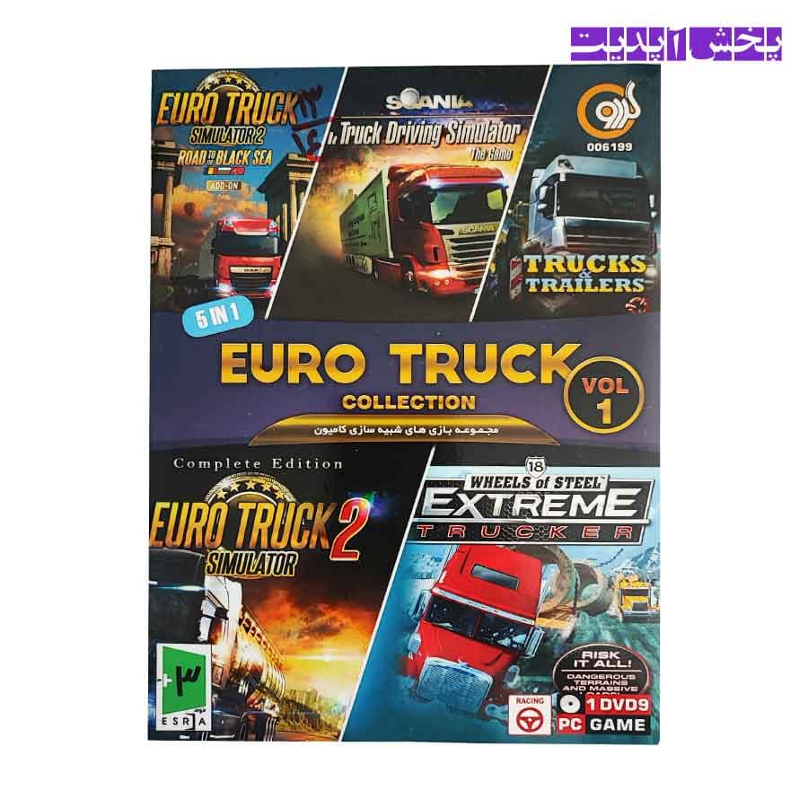 مجموعه بازی های شبیه سازی کامیون EURO TRUCK COLLECTION VOL 1 مخصوص PC نشر گردو