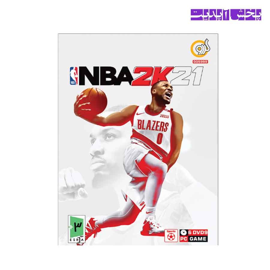 بازی کامپیوتر NBA2K21 مخصوص PC نشر گردو (6 عدد DVDV9)