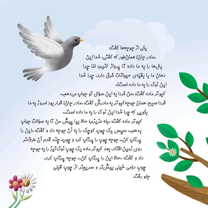 کتاب چرا خدا به کبوتر نوک داده است (مجموعه چرا خدا چنین کرد) — تصویر ۴