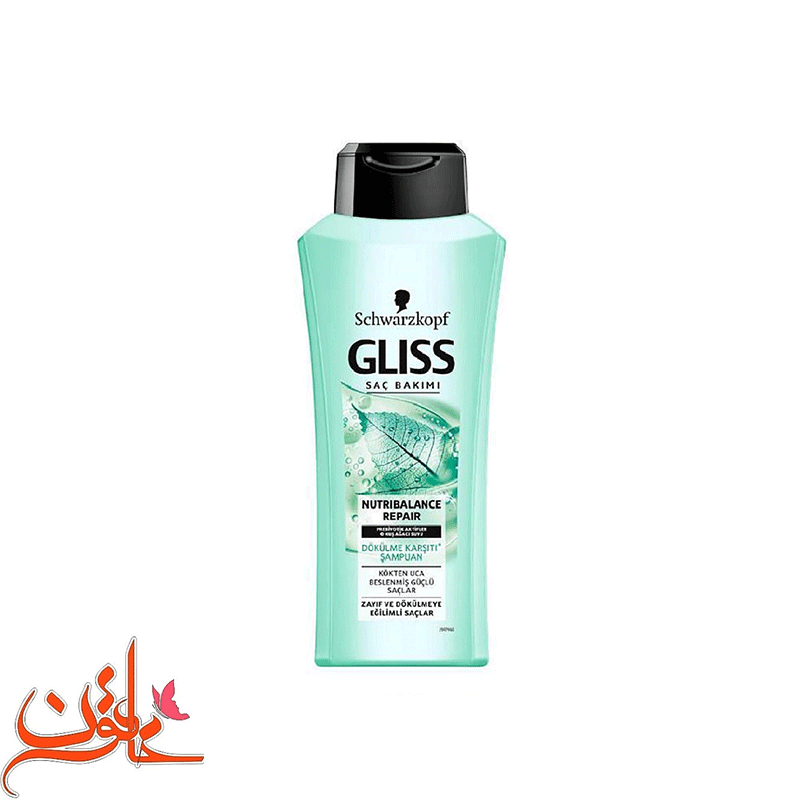 شامپو گلیس آبی ضد ریزش مدل Nutribalance Repair حجم 500 میلی لیتر — تصویر ۲