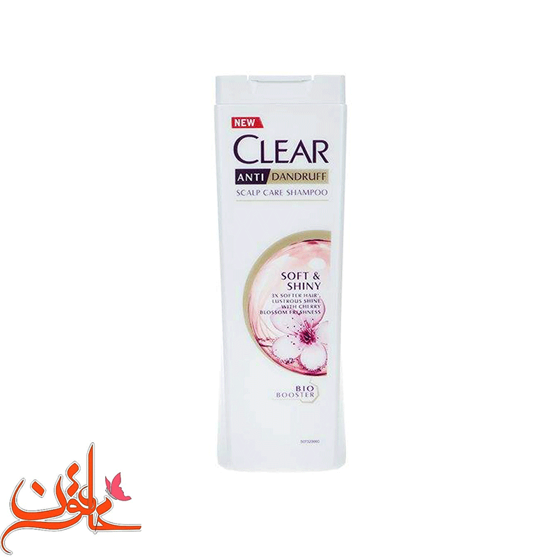 شامپو ضد شوره بانوان کلیر مدل Soft And Shiny حجم 400 میل