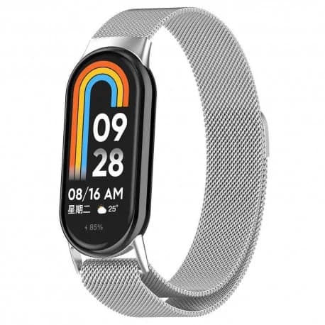 بند فلزی میلانس شیائومی بند 8 Xiaomi Band Milanese