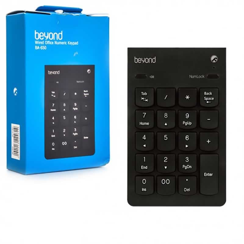 صفحه کلید عددی بیاند مدل BA-650 ا Beyond BA-650 Numeric Keypad کد 6371