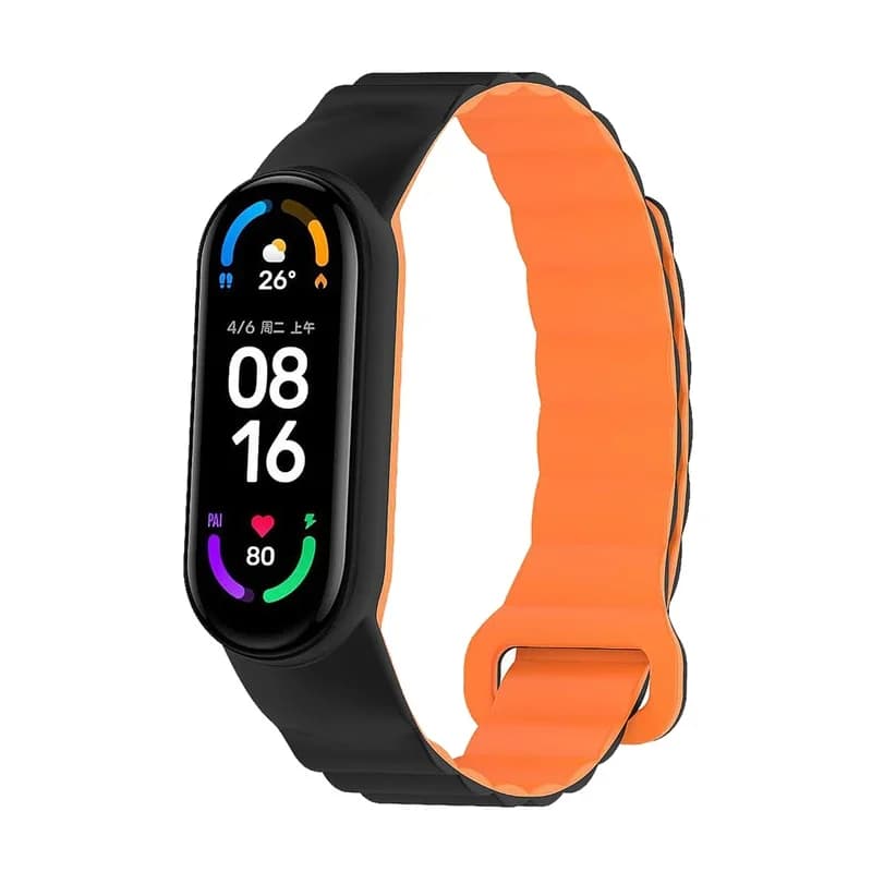 بند سیلیکونی مگنتی پین فلزی Xiaomi Smart Band 10 15mm — تصویر ۱۰