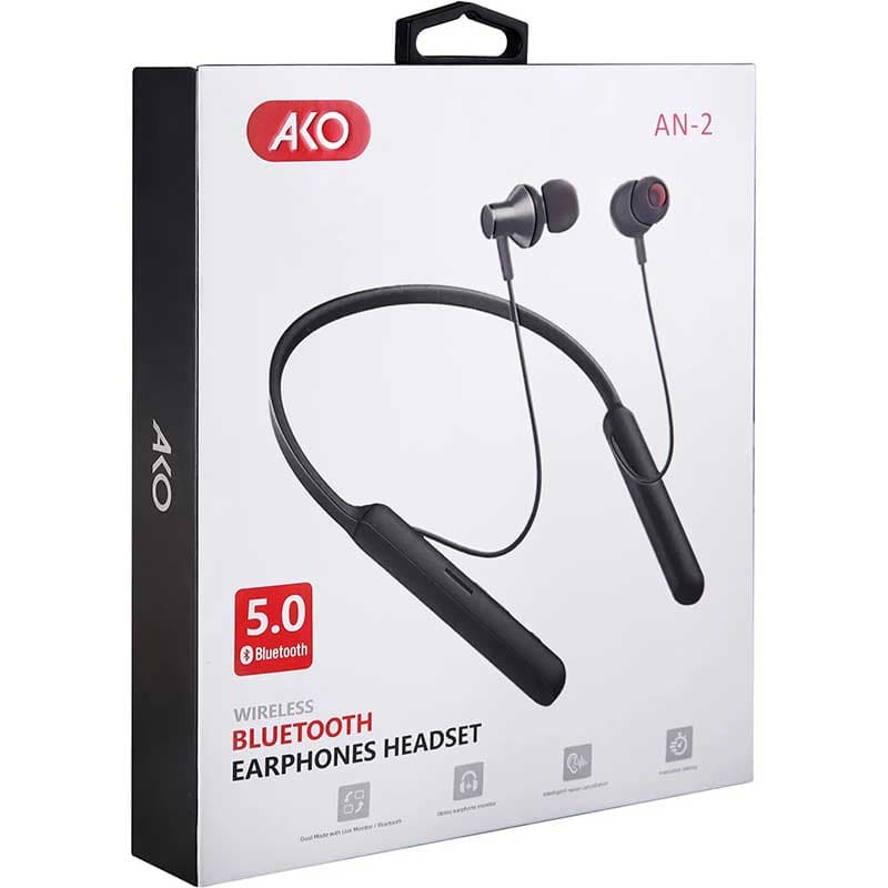 هندزفری بلوتوثی آکو مدل AKO AN-2 اورجینال | AKO AN-2 bluetooth hands-free model کد 6499