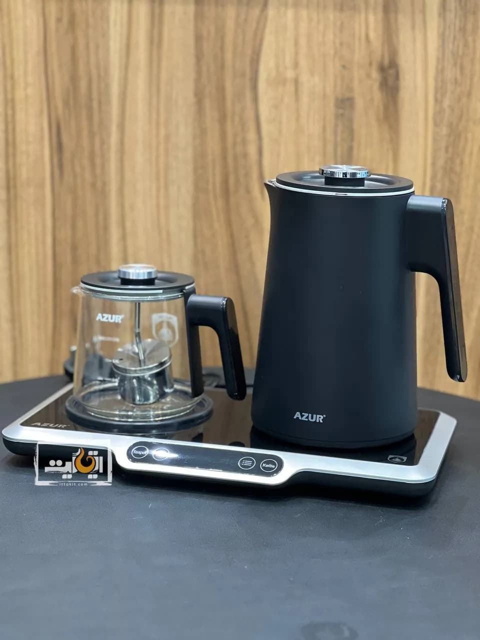 چایی ساز کنارهمی و روهمی آزور مدل AZUR AZ-682 — تصویر ۱۱