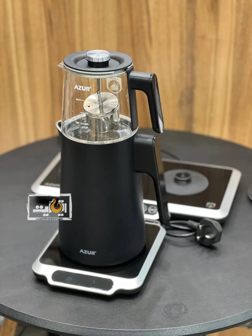 چایی ساز کنارهمی و روهمی آزور مدل AZUR AZ-682 — تصویر ۱۲