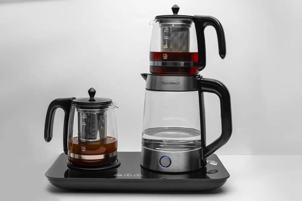 چای ساز کنارهمی ترام هاوس مدل TT-185 ( دو قوری ) — تصویر ۱۱